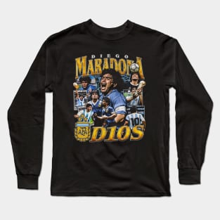 Diego Maradona D10S Long Sleeve T-Shirt